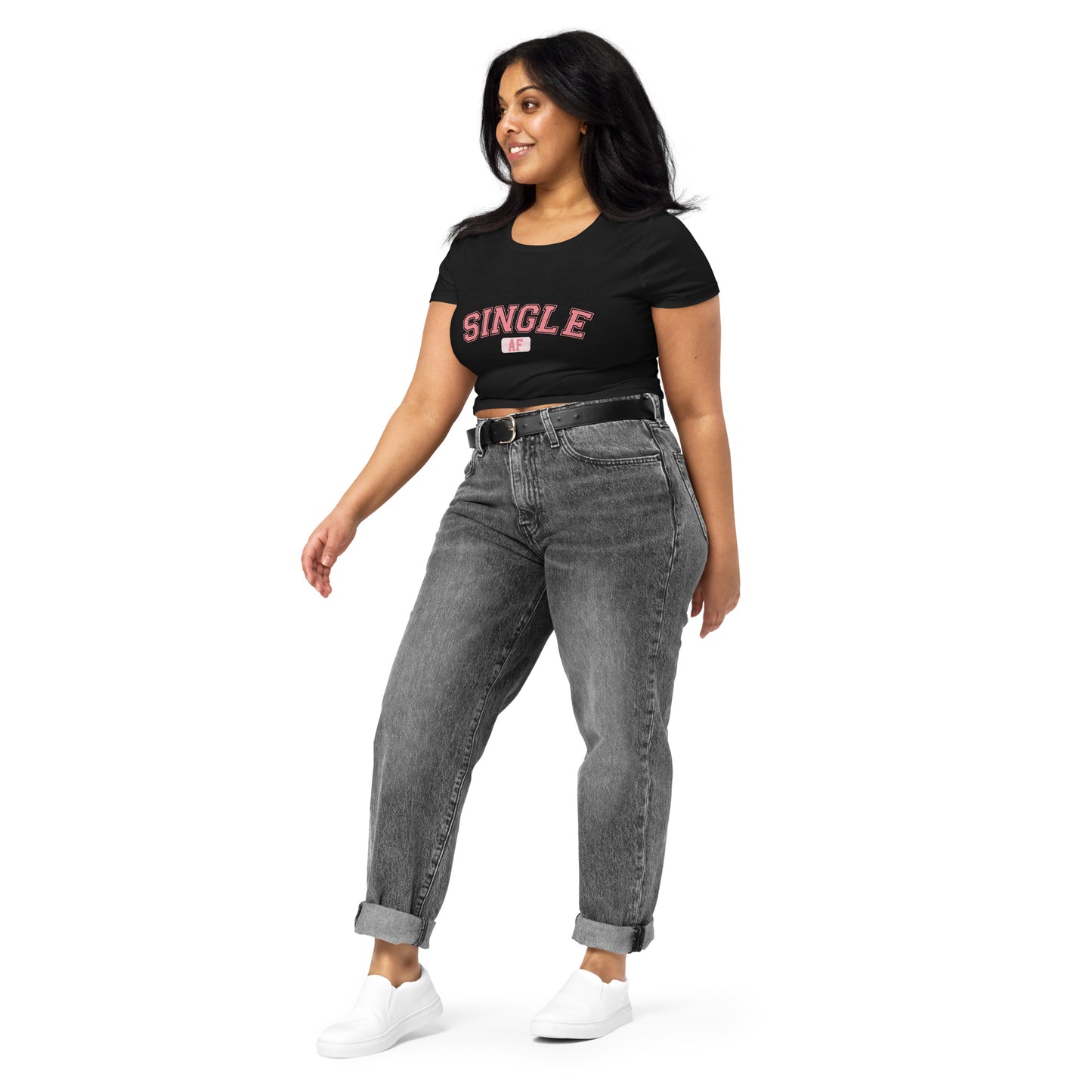 Single AF Women’s Crop Tee