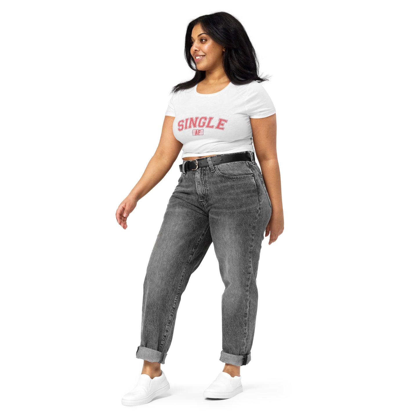 Single AF Women’s Crop Tee