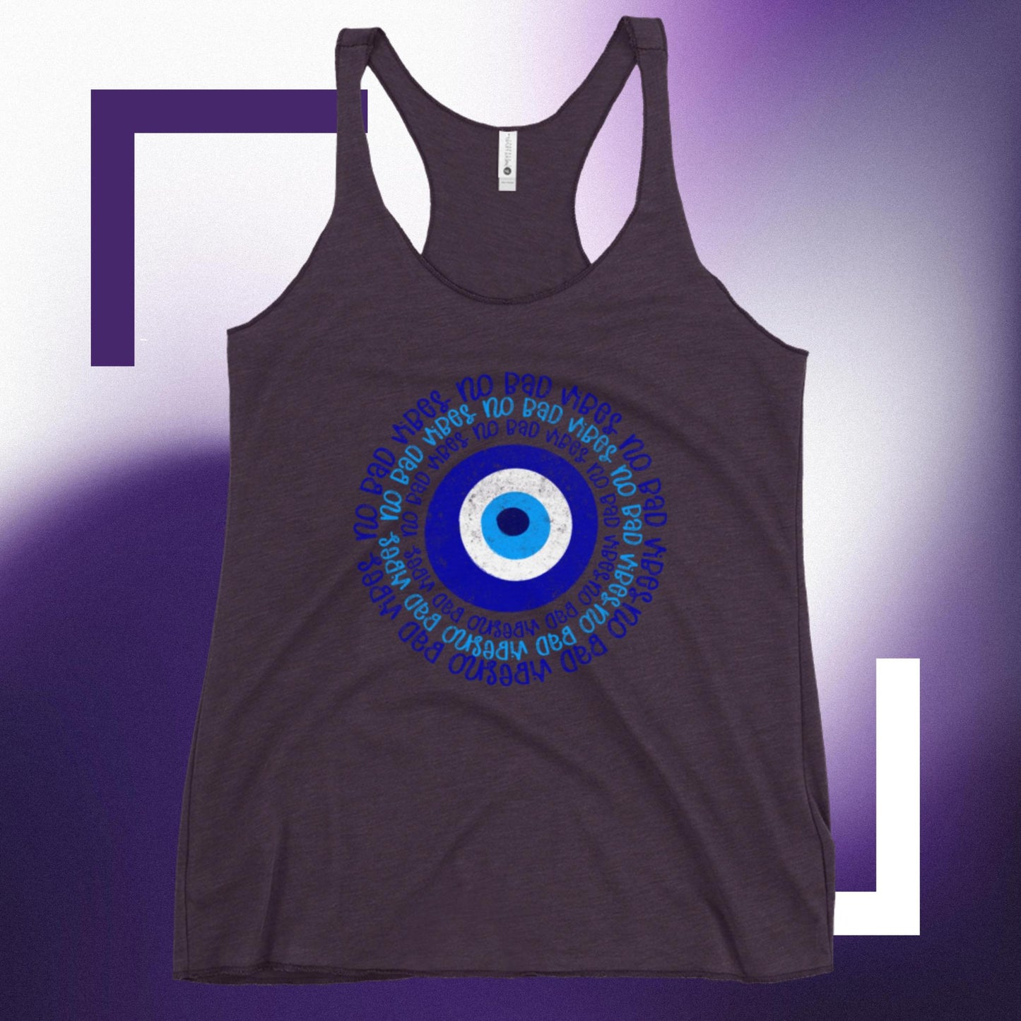 No Bad Vibes Racerback Tank