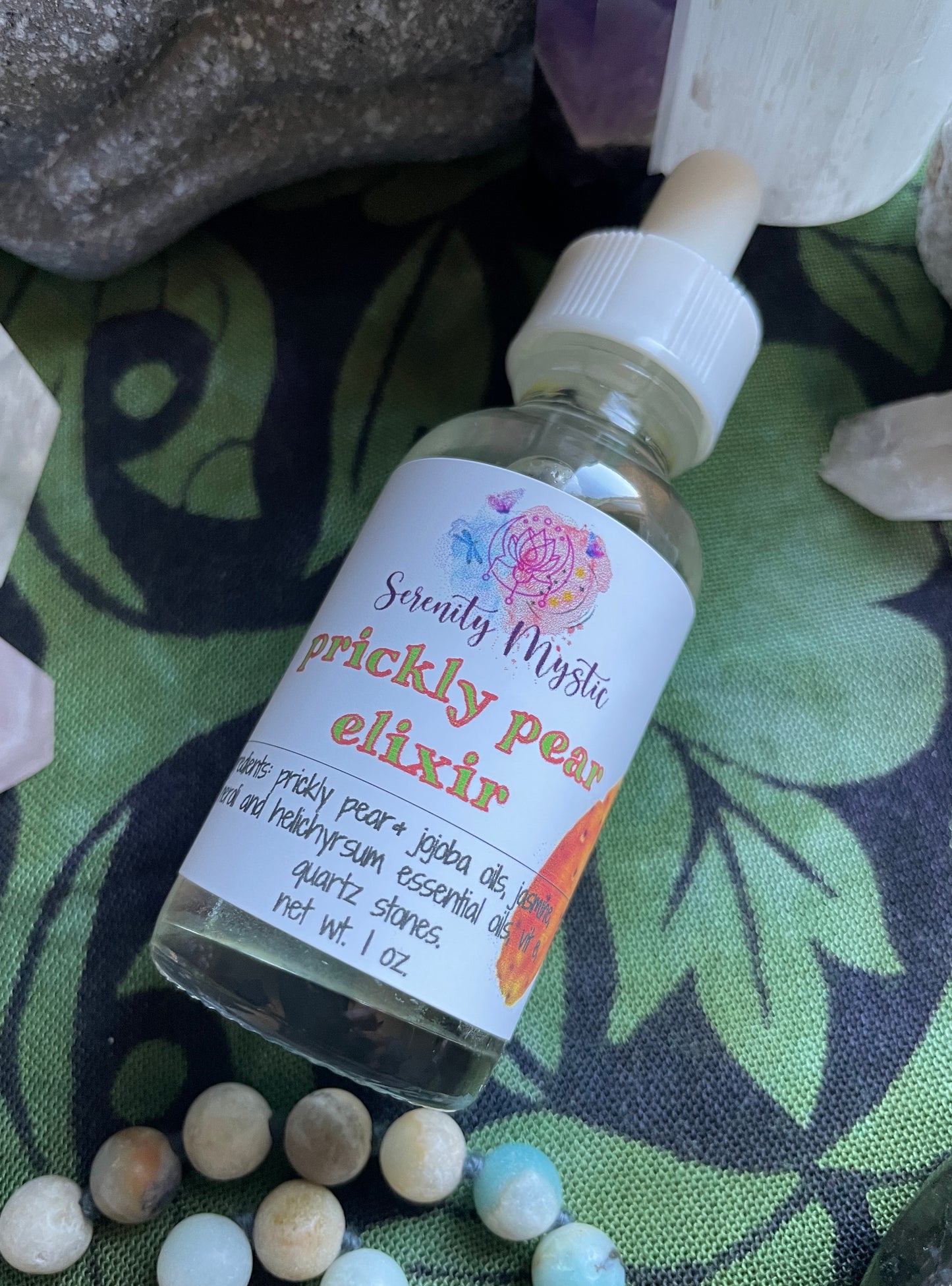 Prickly Pear Elixir- Handmade & Natural